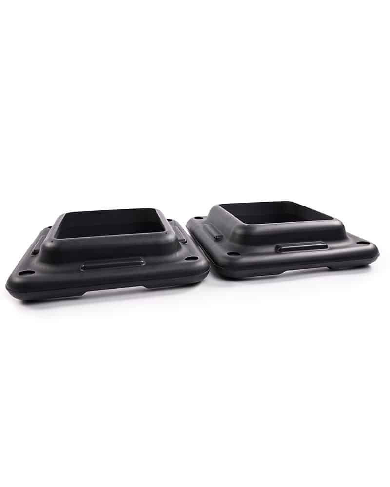 Pair of fitness step risers