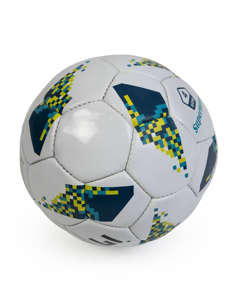 Size 4 Supernova Blue and Green Soccer Ball