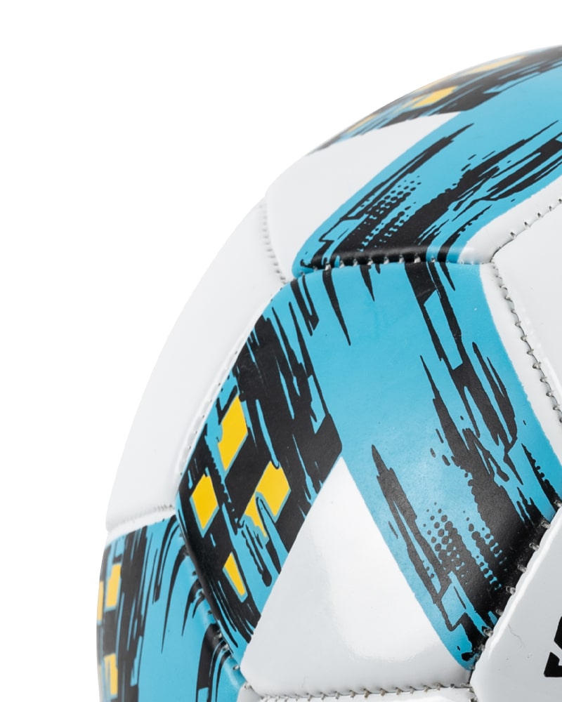 Close up of panel design on Screamer soccer balls