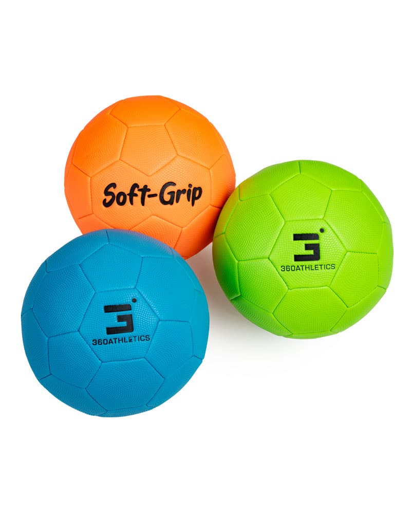 Soft-Grip Soccer Ball Set