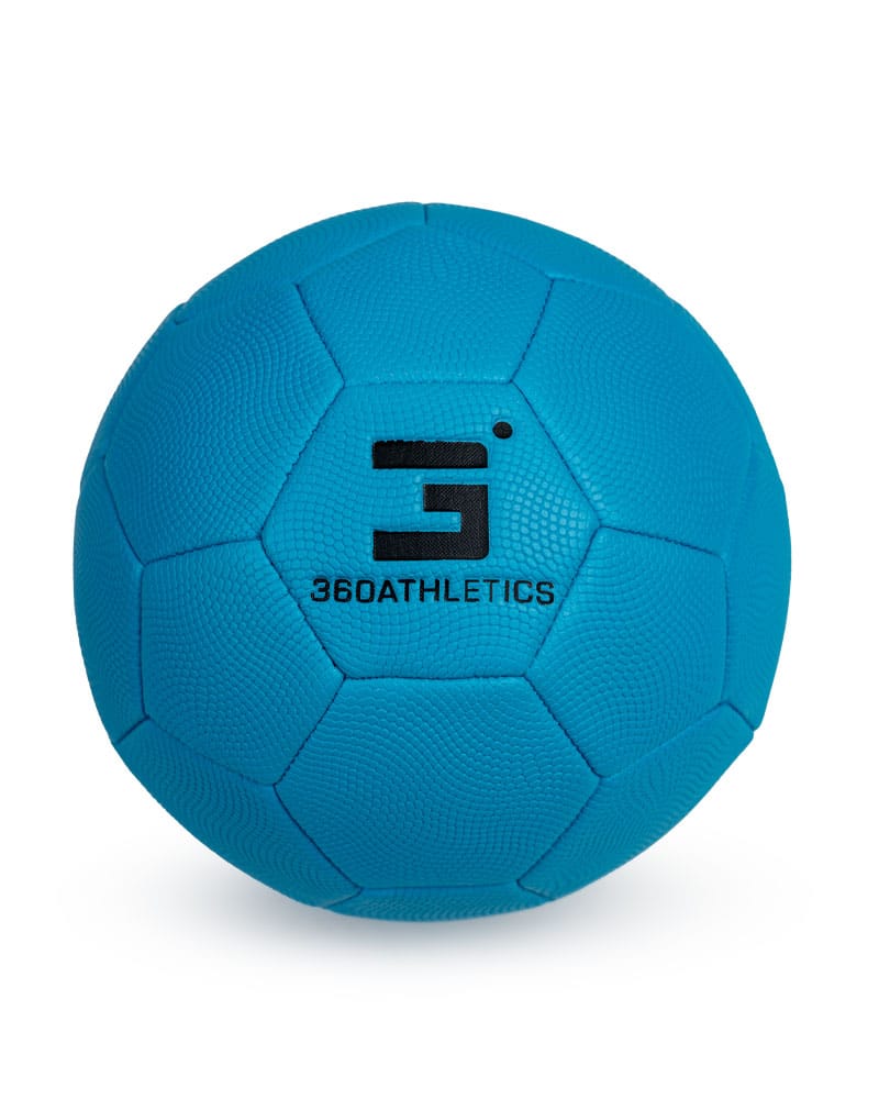 Blue Soft-Grip Soccer Ball
