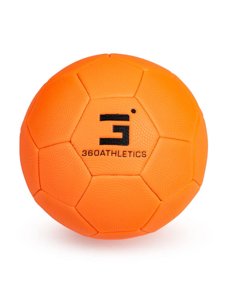 Orange Soft-Grip Soccer Ball