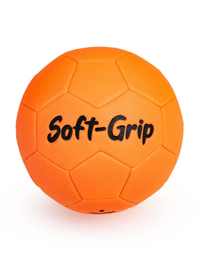 Orange Soft-Grip Soccer Ball