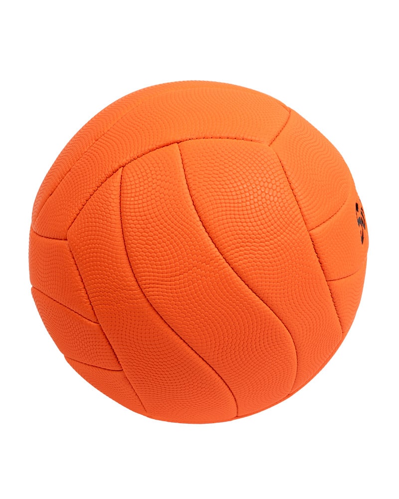 Orange Soft-Grip Volleyball Side
