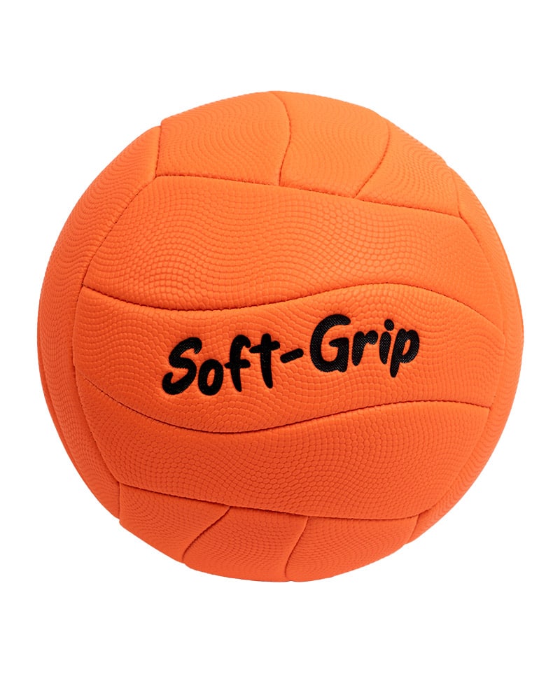 Orange Soft-Grip Volleyball
