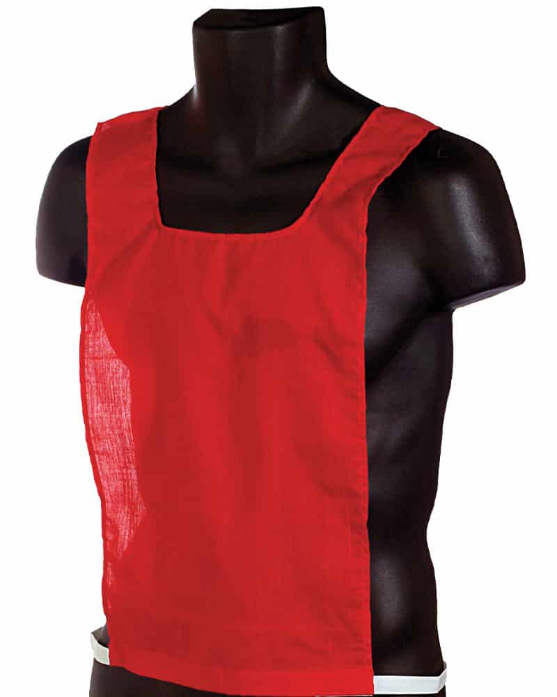 Red Cotton Pinnie