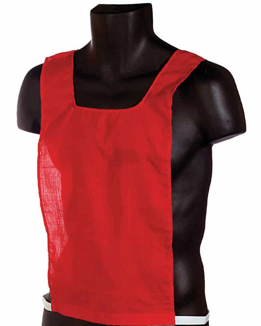 Red Cotton Pinnie