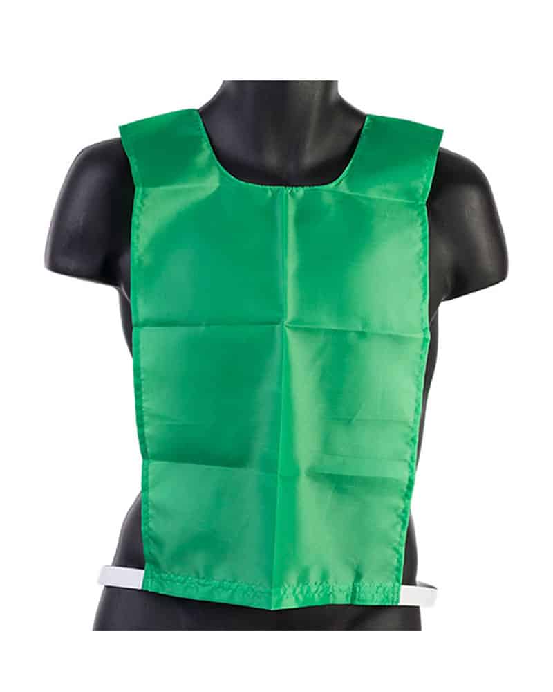Junior Nylon Pinnie Green