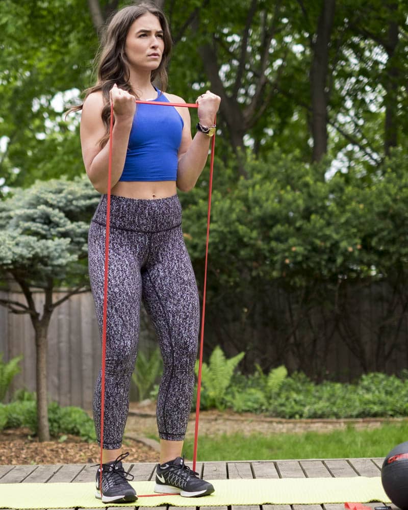 Backyard COREFX Resistance Band Workout
