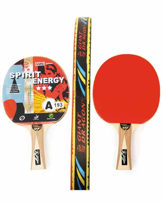 3 Star Table Tennis Paddle Spirit Energy