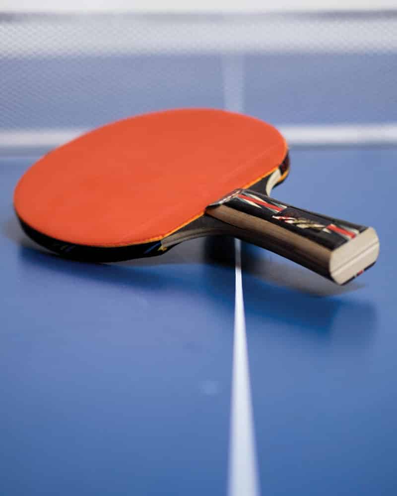 5 Star Table Tennis Paddle Collider Close Up