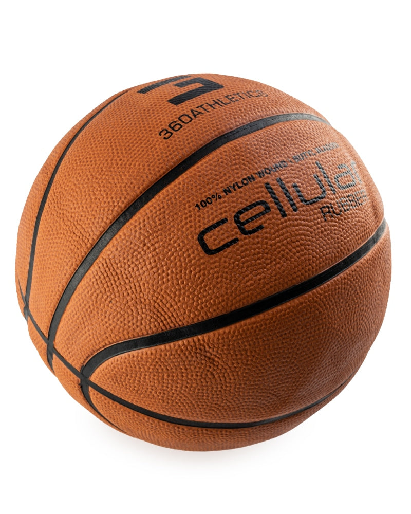 Side angle of cellular basketball