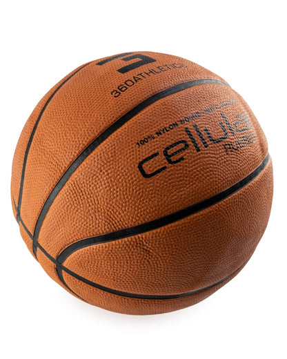 Side angle of cellular basketball