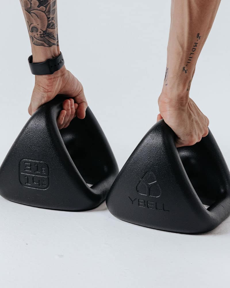 Gripping the YBell Pro Weights
