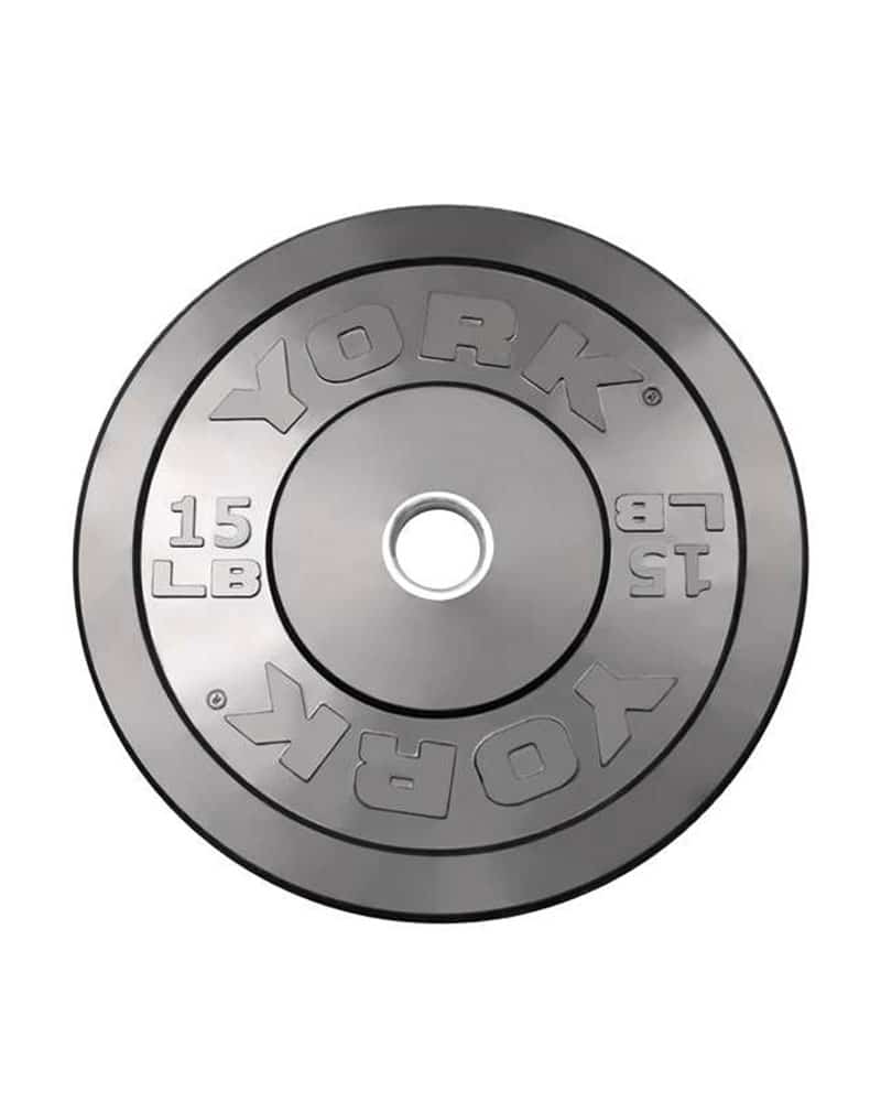 15 LB York Rubber Training Bumper Plate