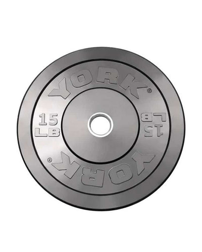 15 LB York Rubber Training Bumper Plate