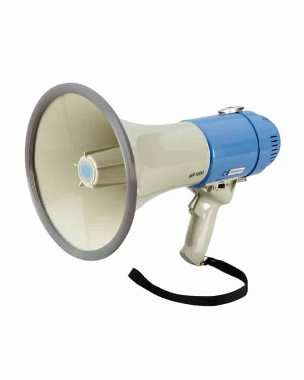 Deluxe Megaphone with Pistol Grip