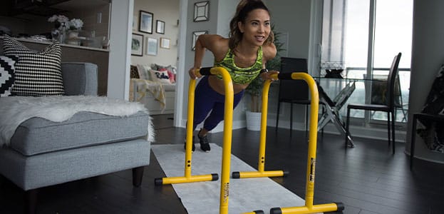 Lebert living room workout